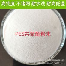 PES粉末80-300目 喷涂 模压 高粘性 用于箱包印花烫画烫金衬布