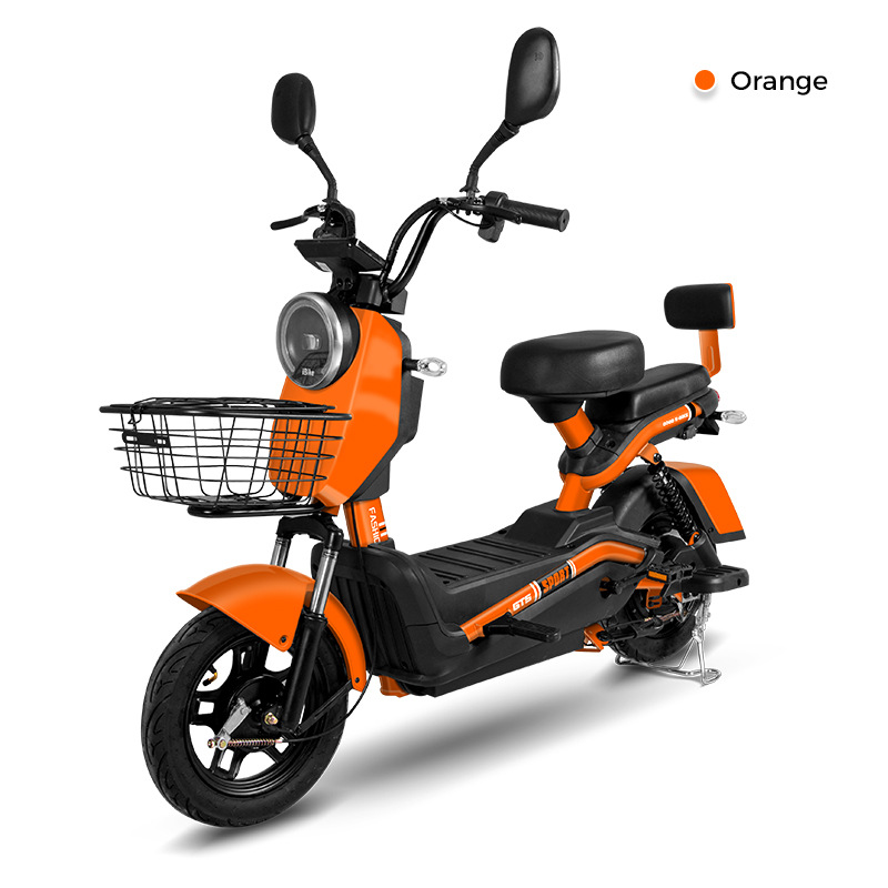Vehículo eléctrico de dos ruedas, vehículo de batería para adultos, bicicleta eléctrica conveniente, larga duración, alta tasa de desplazamiento al por mayor