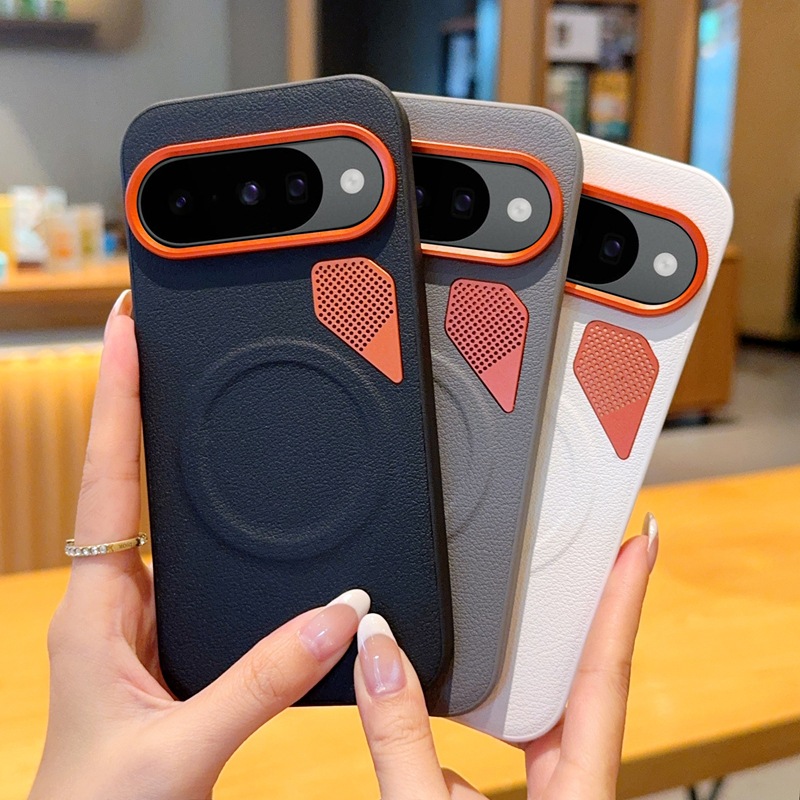 Suitable for Google Pixel9 Mobile Phone Case, Cooling 10Pro Hard Case, Google10Proxl Magnetic Suction Case, Pixel9A