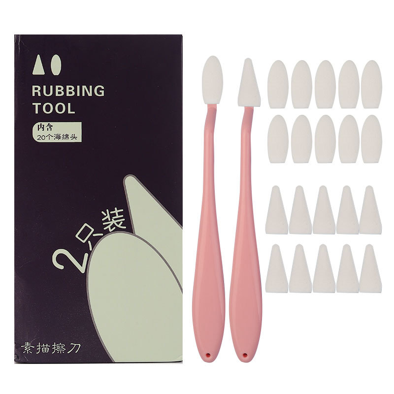 Weizhuang pincel de dibujo negro, detalles resaltados, lápiz de frotamiento, mar, pintura de estudiantes, papel de algodón, pincel, estudiante de arte