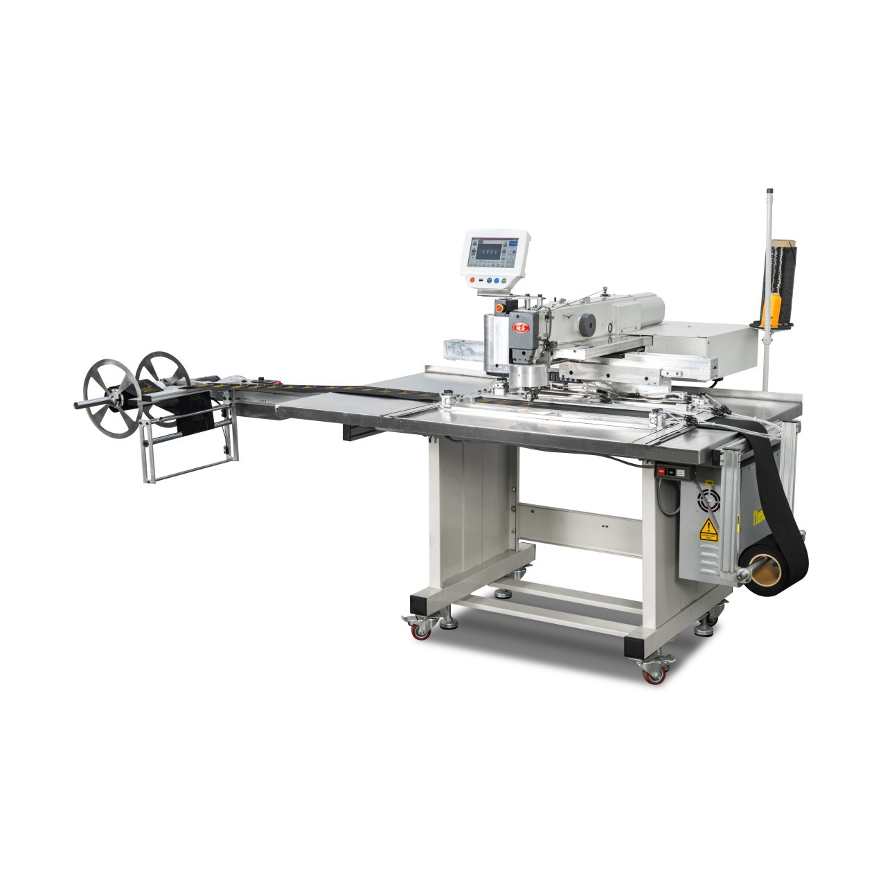 Fuente fabricantes de coser chapa calefactora ropa interior caliente manta eléctrica de fibra de carbono filamento calefactor máquina de cableado de aguja de computadora