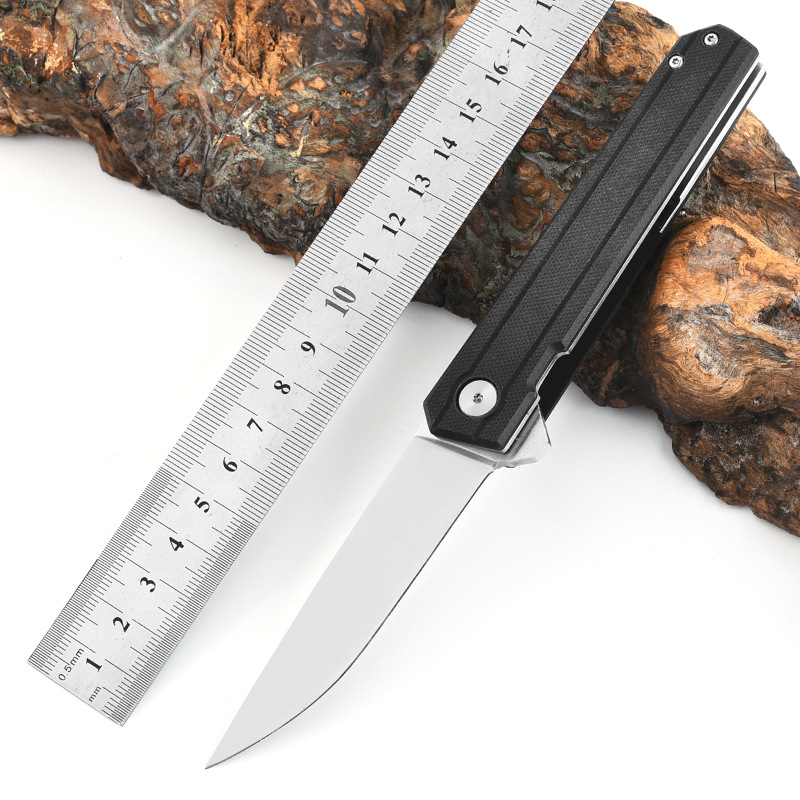 新款户外不锈钢折叠刀多用小刀折叠水果削皮折刀水果刀野营刀具