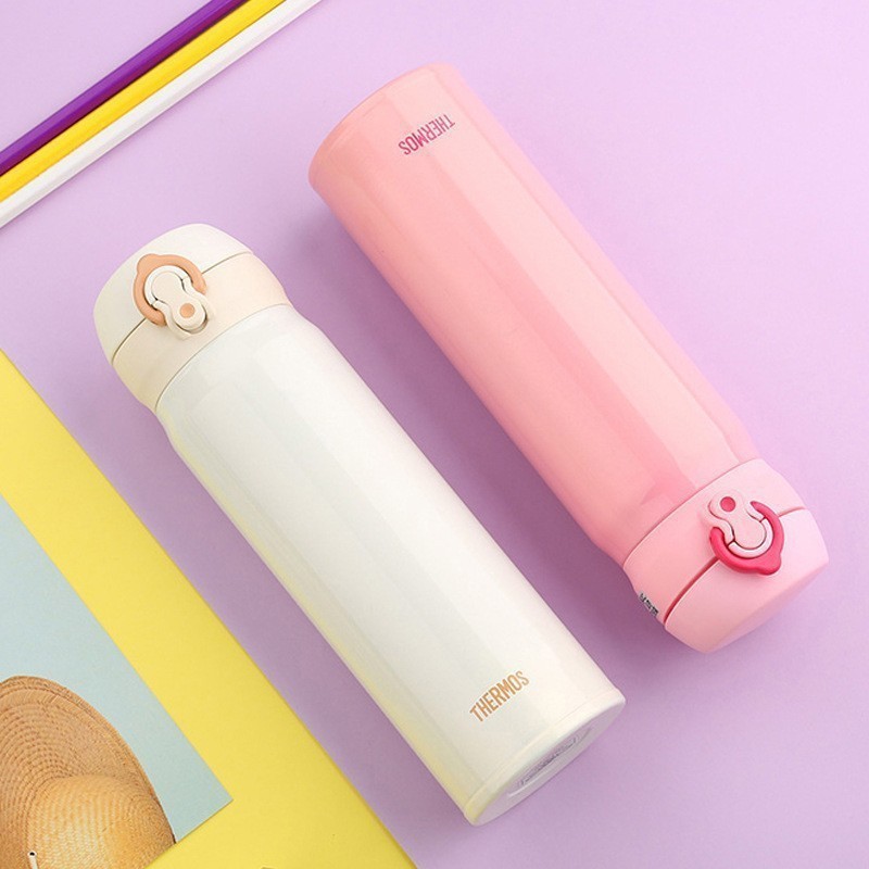魔师不锈钢保温杯简约轻量弹跳盖便携直身水杯JNL-502 500ml|undefined