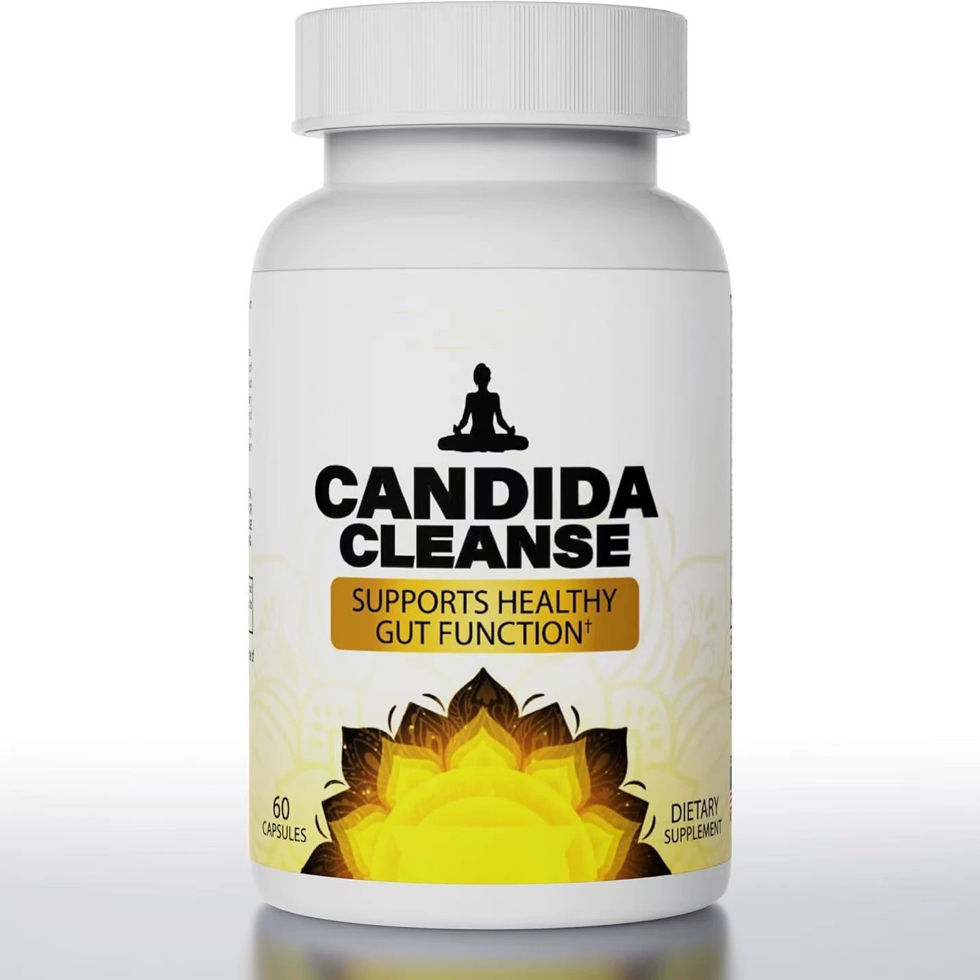 TK Трансграничная эксклюзура для Candida Cleanse Capsule Золотые этикетки Чистящие капсулы TK Source Factory Прямая продажа