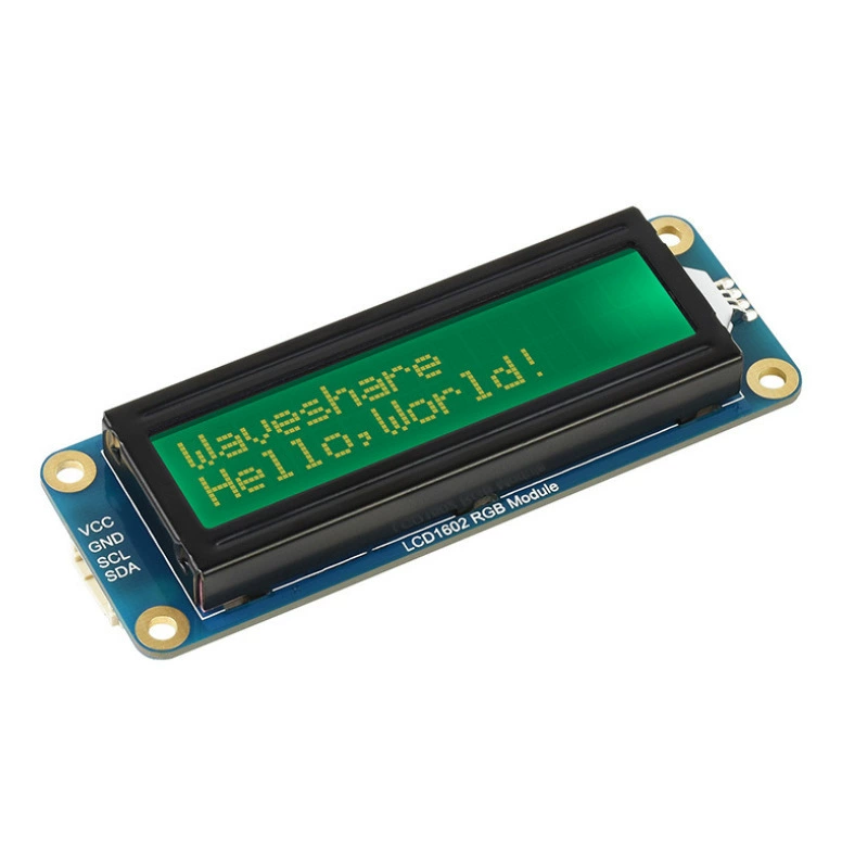 微雪 LCD1602 color backlight LCD screen 3.3V5V power supply 32 character LCD display