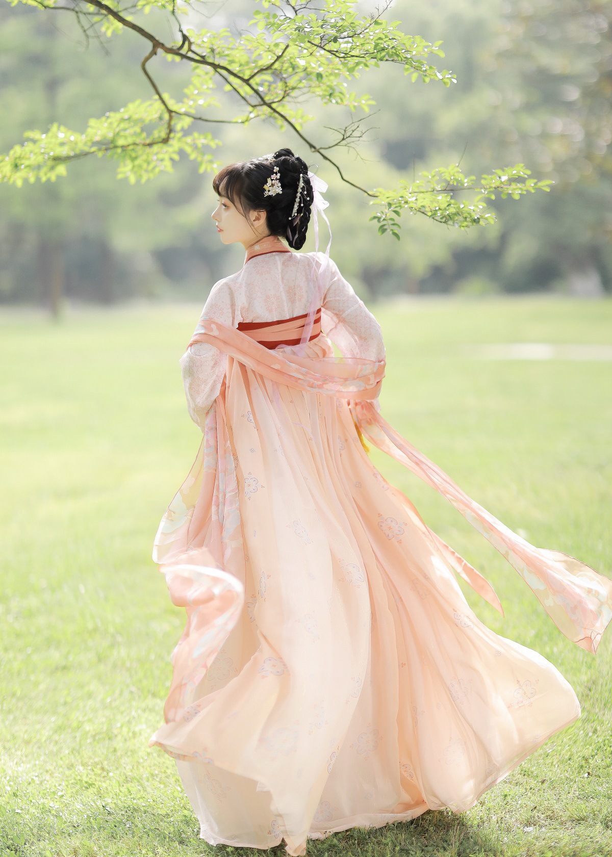 原创设计春瑶汉服女中国风唐风款齐胸襦裙全套春夏季8279-阿里巴巴