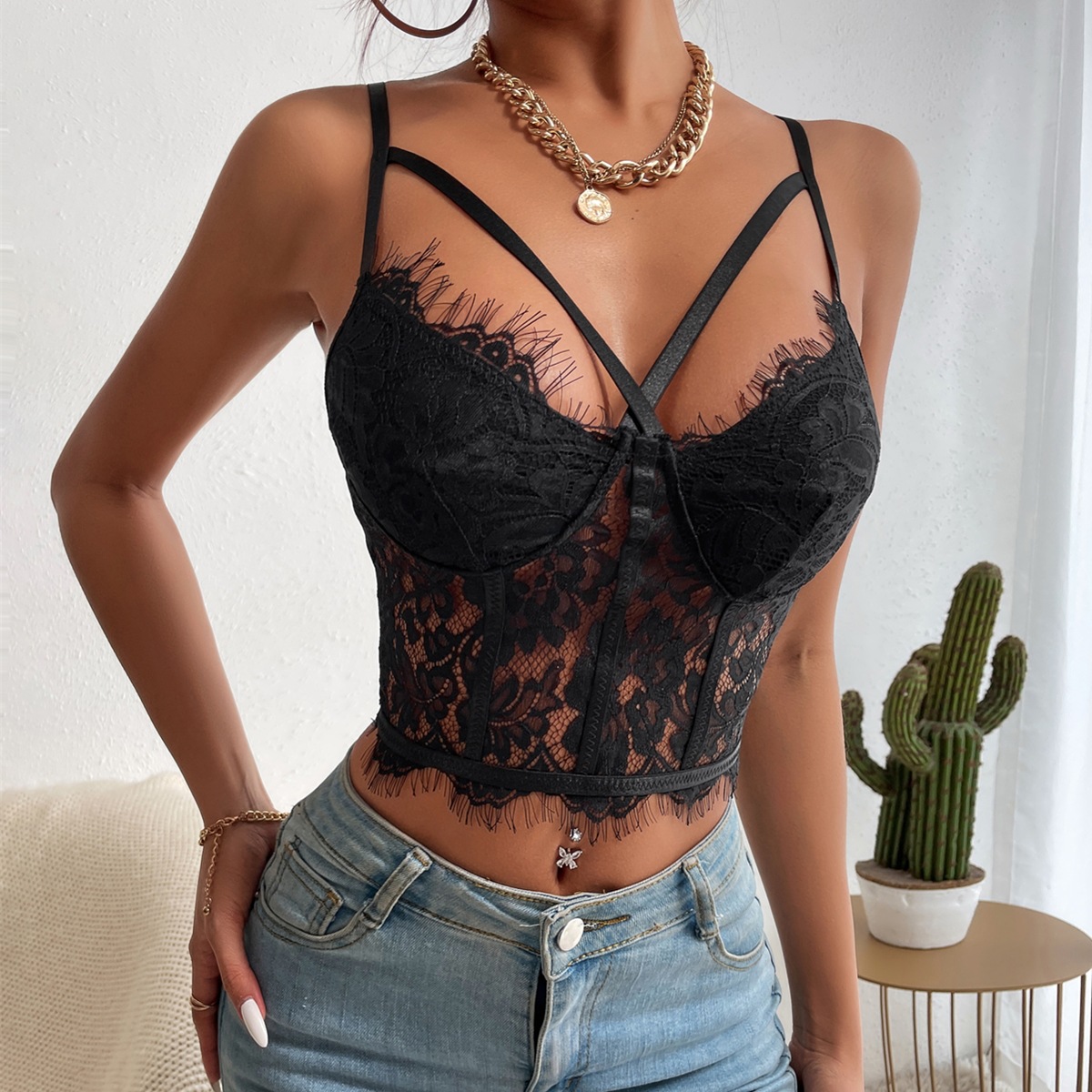63g Weight Wholesale Women's Sexy Solid Color Tank Tops