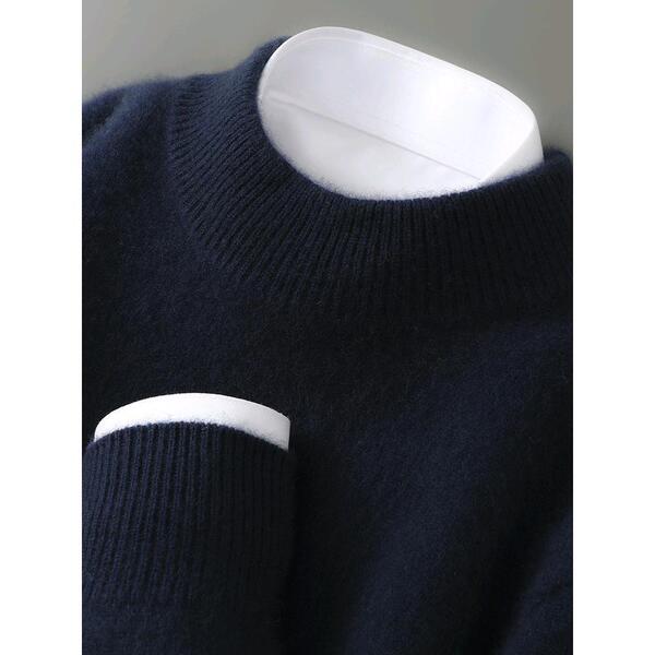 Woolen demi-season sweater