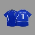 2002 Brazil Away + Custom 11