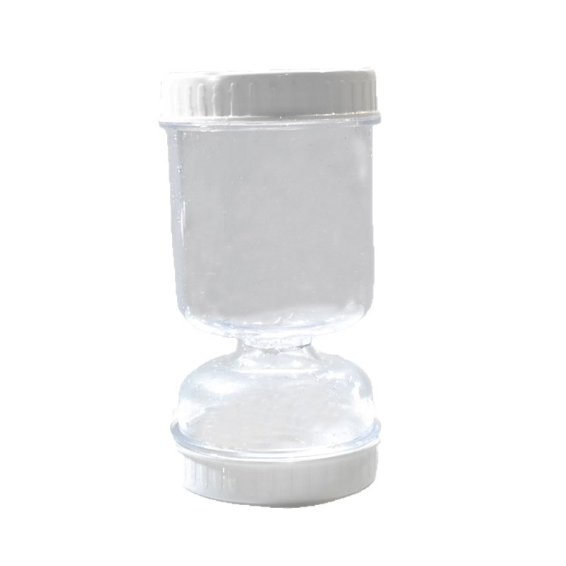 Tarro de conservas superventas transfronterizo con tenedor para separación de alimentos secos y húmedos, tarro de conservas para uso en la cocina, contenedor de almacenamiento portátil de plástico