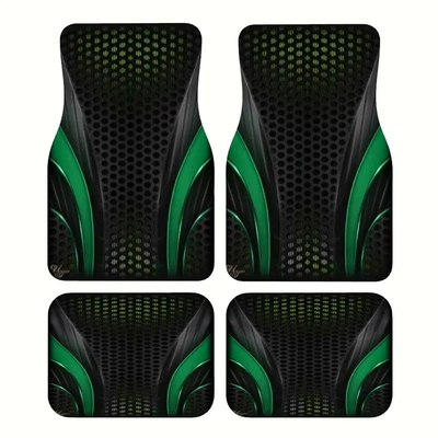 in the Car, Wear-Resistant and Easy – Avtomobil döşəmə paspasları - fm0714-4-3344cm-two-piece-pack