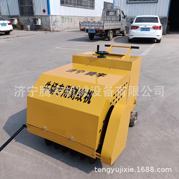 内蒙古云南刻槽机 手推奶牛场刻纹机梯形1.5公分牛棚牛圈用拉槽机