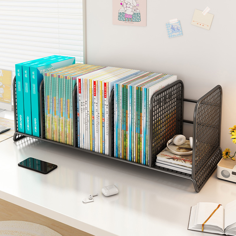 Subject Classification Storage Rack Student Desktop Book Storage Shelf Desk A4 File Organization Artifact Layered Bookshelf