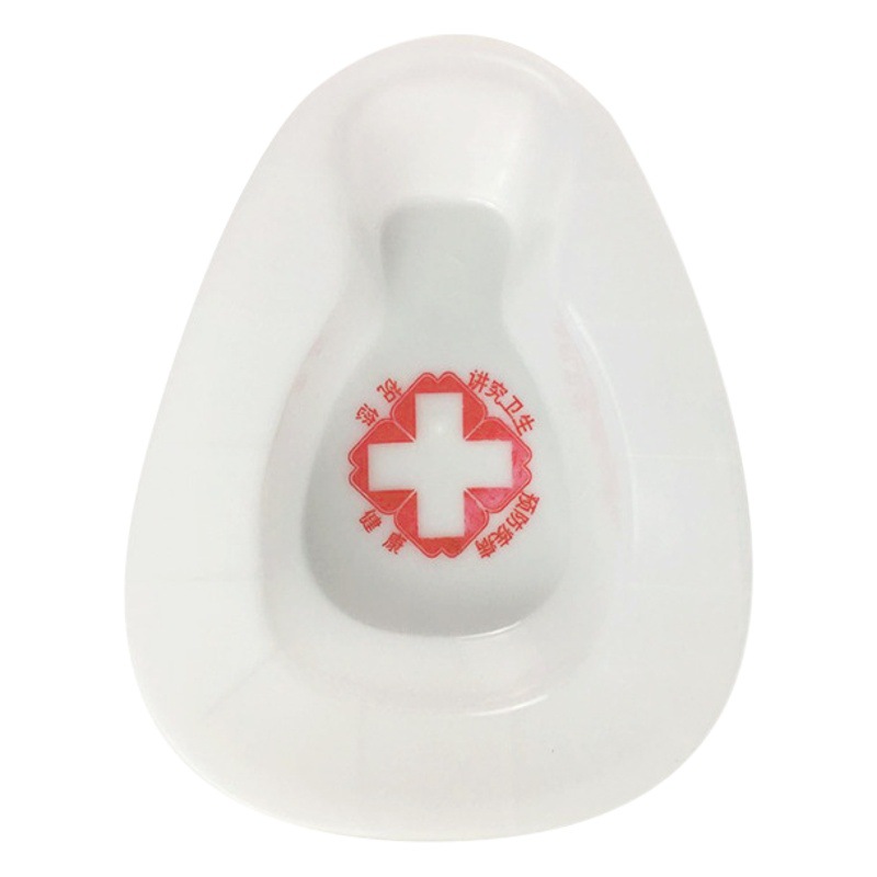 Bed-Ridden Potty for the Elderly, Plastic Thickeneded Non-Slip Toilet Urinal, Maternity Household Potty, Hospital Same Style