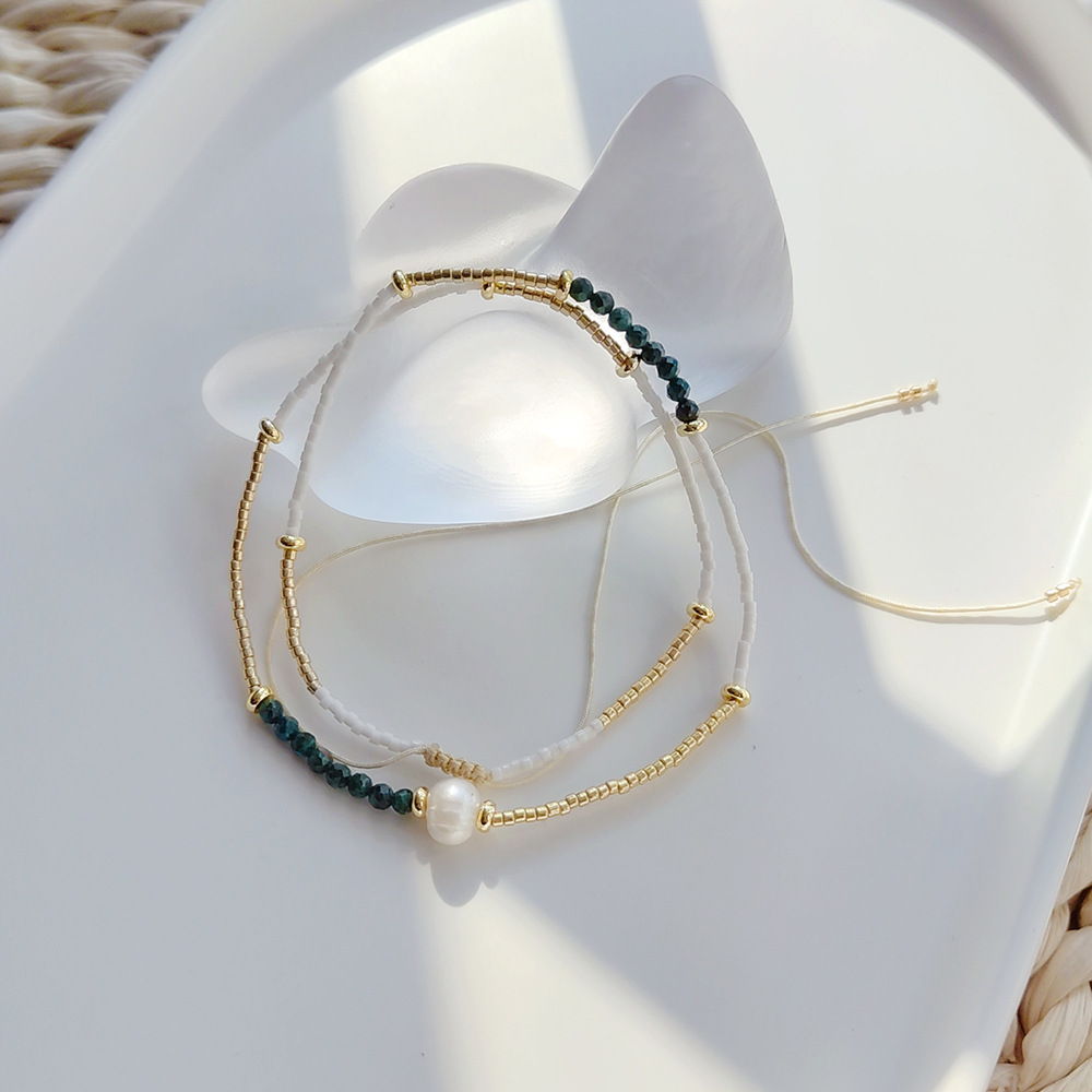 Daily Occasion 1 Piece Ethnic Style Geometric Devil's Eye Heart Shape Turquoise Pearl Shell Women's Necklace