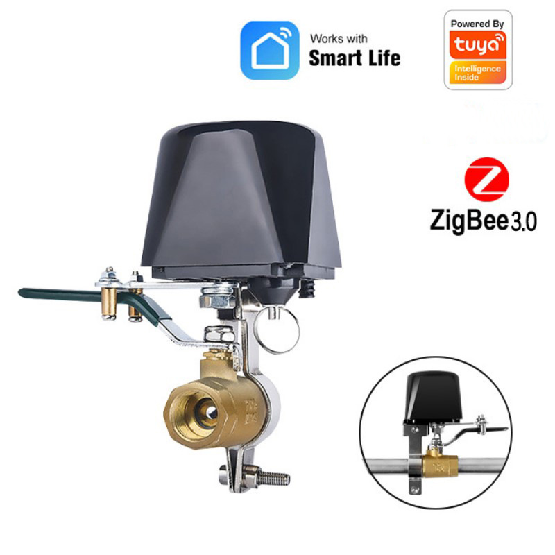 涂鸦智能Zigbee 3.0水阀气阀机械手球阀开关语音控制 TUYA 机械手