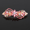 Crystal, hairgrip for adults, big advanced hairpin, ponytail, Korean style, high-quality style