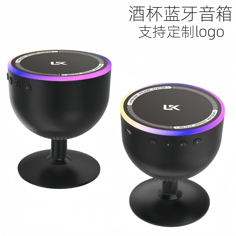 Nuevo modelo de taza de vino altavoz Bluetooth mini sonido portátil inalámbrico regalo al aire libre pequeño sonido Bluetooth transfronterizo