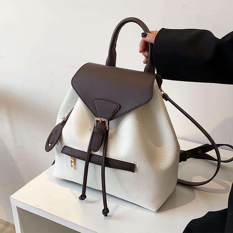 Mochila para mujer 2025 estilo caliente Mochila para estudiantes universitarios ins Mochila de nicho Bolso de mano