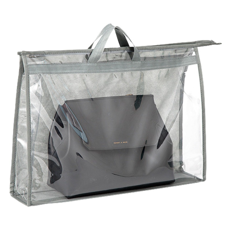 Bolsa colgante bolsa de polvo impermeable bolsa de cuero transparente bolsa protectora armario organizador bolsa de almacenamiento bolsa colgante artefacto