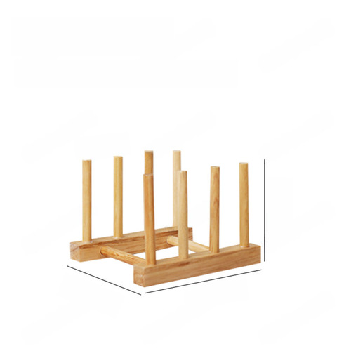 Multifunctional wooden supermarket display rack, cup rack, small bookshelf, bowl and dish drying rack, plate rack, storage rack, tea rack