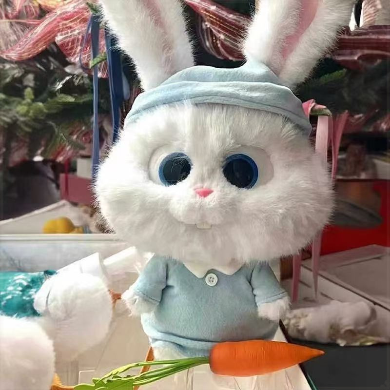 ぬいぐるみ、ペット、かわいいモーディアンウサギ、ウサギの人形、女の子への誕生日プレゼント、高級ギフト|undefined