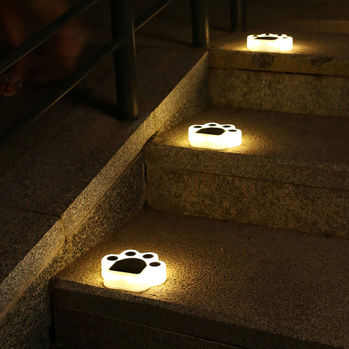 Solar bear paw lamp courtyard underground lamp wall lamp outdoor lawn garden stadium landscape atmosphere night light