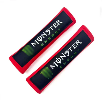 Seat belt shoulder pad pad modified JDM car - mon-red
