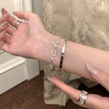 爆闪葫芦手链女款轻奢小众精致清冷感新中式手饰2025新款叠戴手镯
