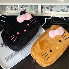 サンリオかわいいキティ猫鉛筆バッグイン人気の日本ぬいぐるみ文具バッグ漫画学生収納化粧品バッグ