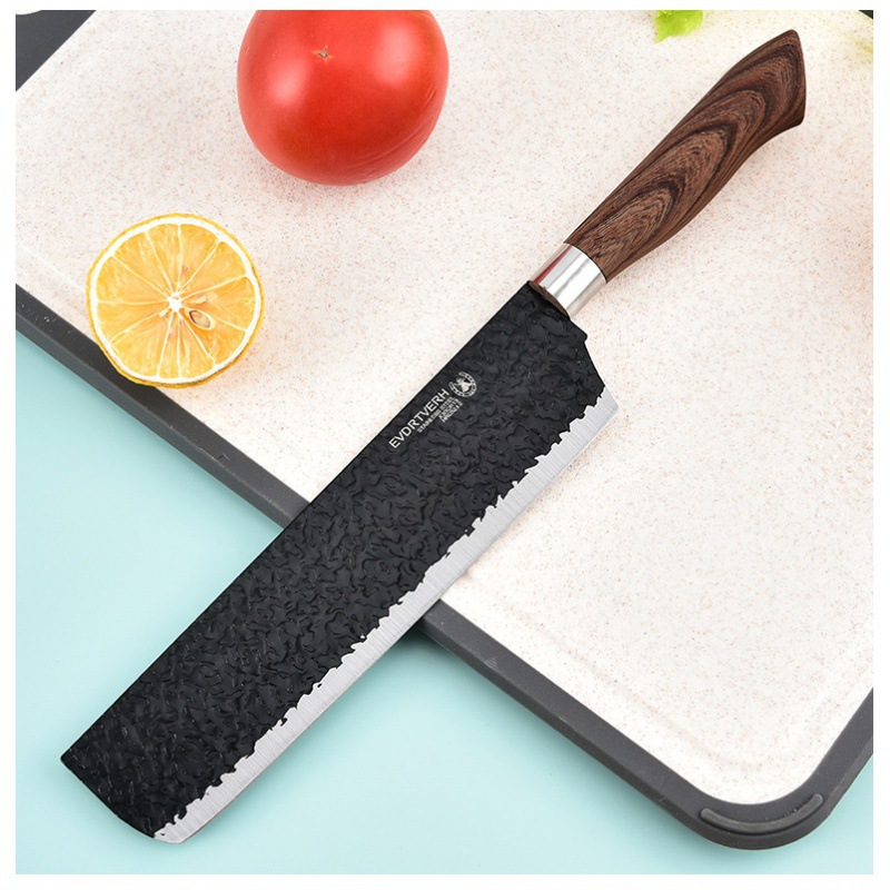 martillo de acero inoxidable forjado seis piezas conjunto de herramientas de pulverización de pintura conjunto de cubierta mango de herramientas de cocina domésticas en stock al por mayor