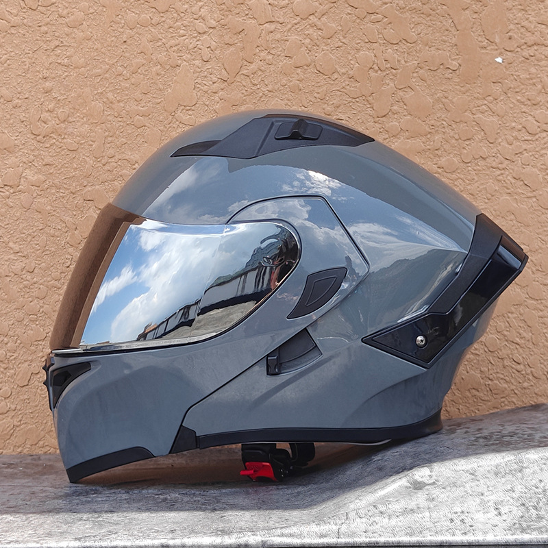 Orz nuevo casco de motocicleta casco para hombre casco para mujer locomotora casco completo Xia 3C certificado doble lente cuatro estaciones universal