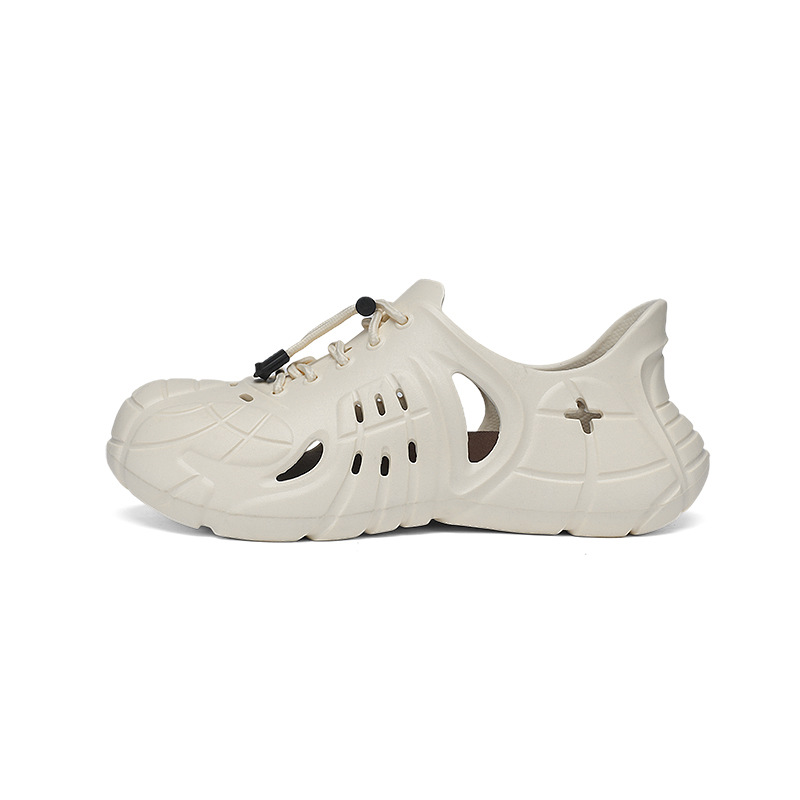 En nombre de los nuevos zapatos de vadeo deportivos de moda, zapatos con agujeros antideslizantes al aire libre de verano, sandalias Baotou ligeras de suela suave para hombres