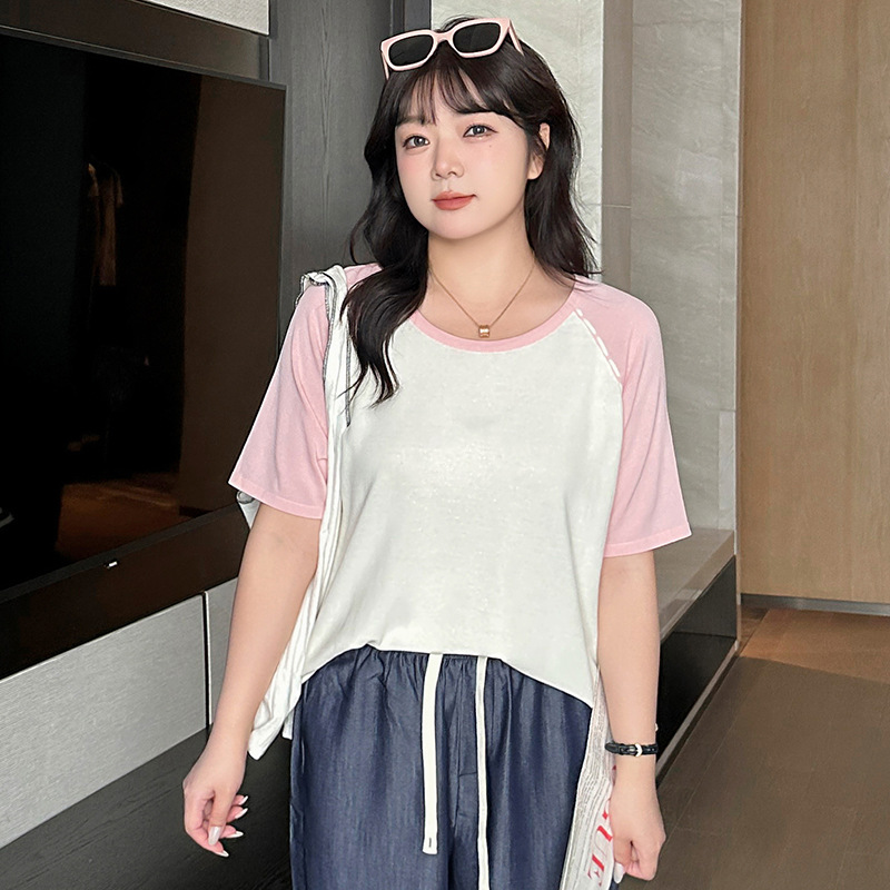 ニット 夏  XL-3XL 大きいサイズ トップス
