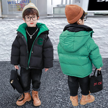 儿童羽绒服男童冬装保暖外套2025新款韩范小童宝宝加厚白鸭绒棉服