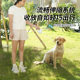 in stock pet leash automatic retractable belt night light walking leash multi-functional dog leash cross-border