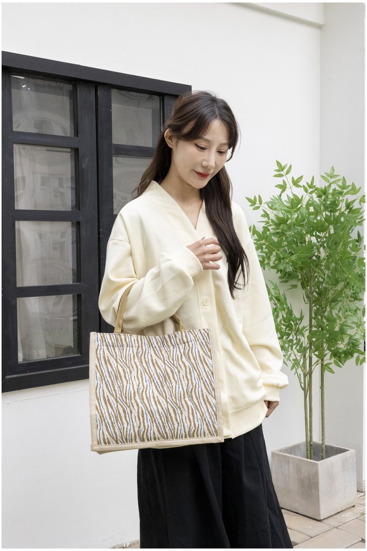 Large-capacity commuting handbags, cross-border bestsellers, hand-carried tote bags, ins linen texture single-shoulder tote bags undefined