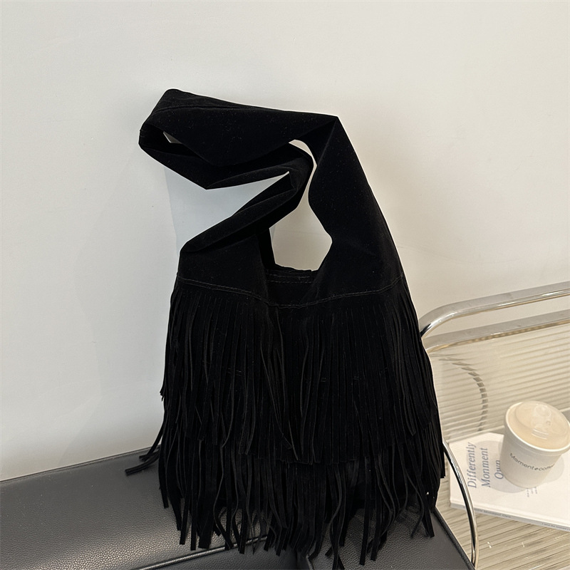 Bohemia flange retro bolso de vacaciones para mujeres nueva bolsa de gran capacidad, bolsa de hombro de moda de alta calidad