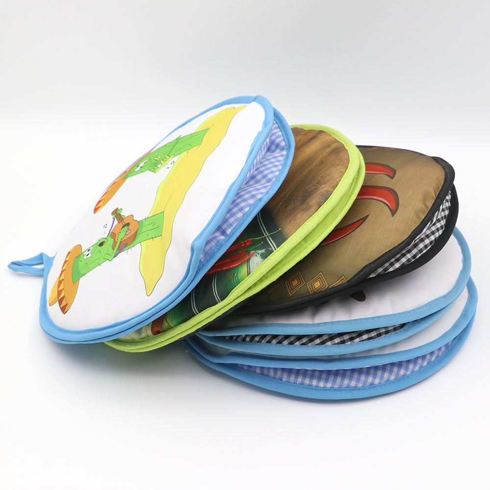 Transfronterizo redondo impreso pastel de papa mexicana bolsa de aislamiento torta de maíz bolsa de aislamiento eficaz bolsa de aislamiento bolsa de Almuerzo