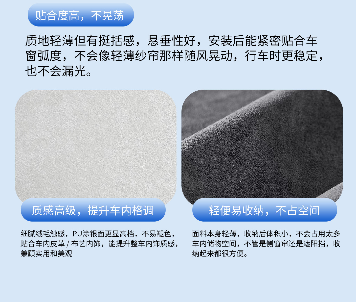 Suitable for Changan Qiyuan A07 Graphene Sunroof Sunshade Curtain, Car Roof Sunshade, Sun Protection and Heat Insulation Sunshade Panel