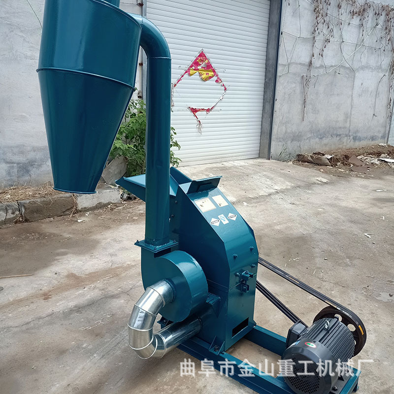秸秆饲料粉碎机 500型葡萄秸秆粉碎机 锤片式饲料加工设备