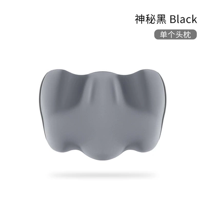 Car headrest car Ice pillow seat Headrest - silver-gray-single-headrest-summer-ice-style