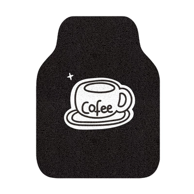 Seat, Single Piece, Special Protective Mat | Universal Foot Pad - simple-coffee-cup-front-foot-mat