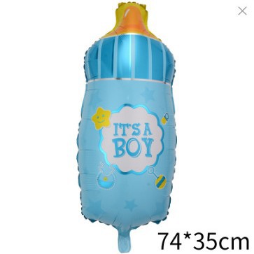 El género revela globo hombres y mujeres revelan baby shower Bienvenido Bebé pastel arreglo par niño o niña película de aluminio globo