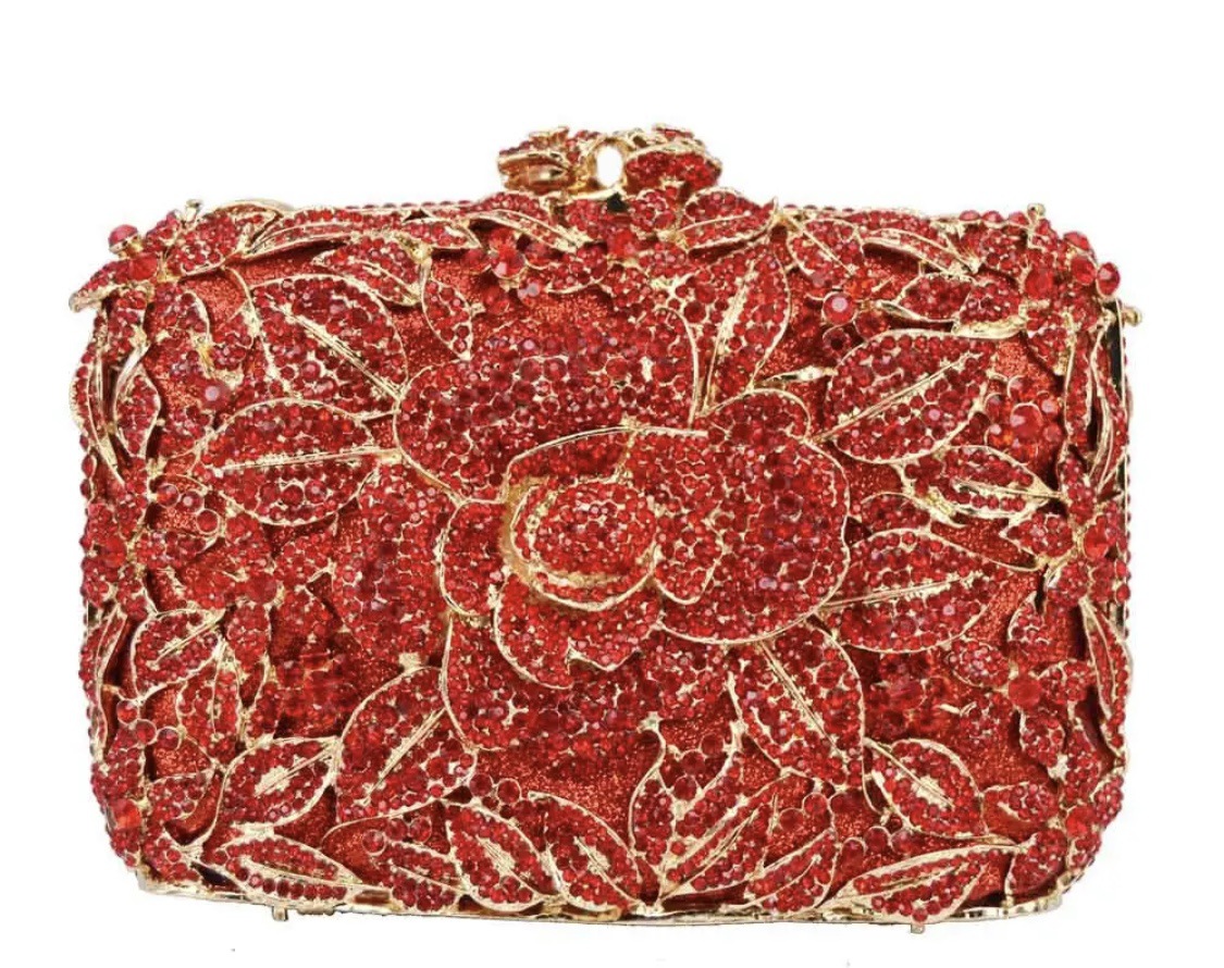 Selección estricta de diamantes transfronterizos bolsas de cena rosa pastel hueco bolsas de mujer bolsas de diamantes llenas bolsas de mano bolsas de vestido