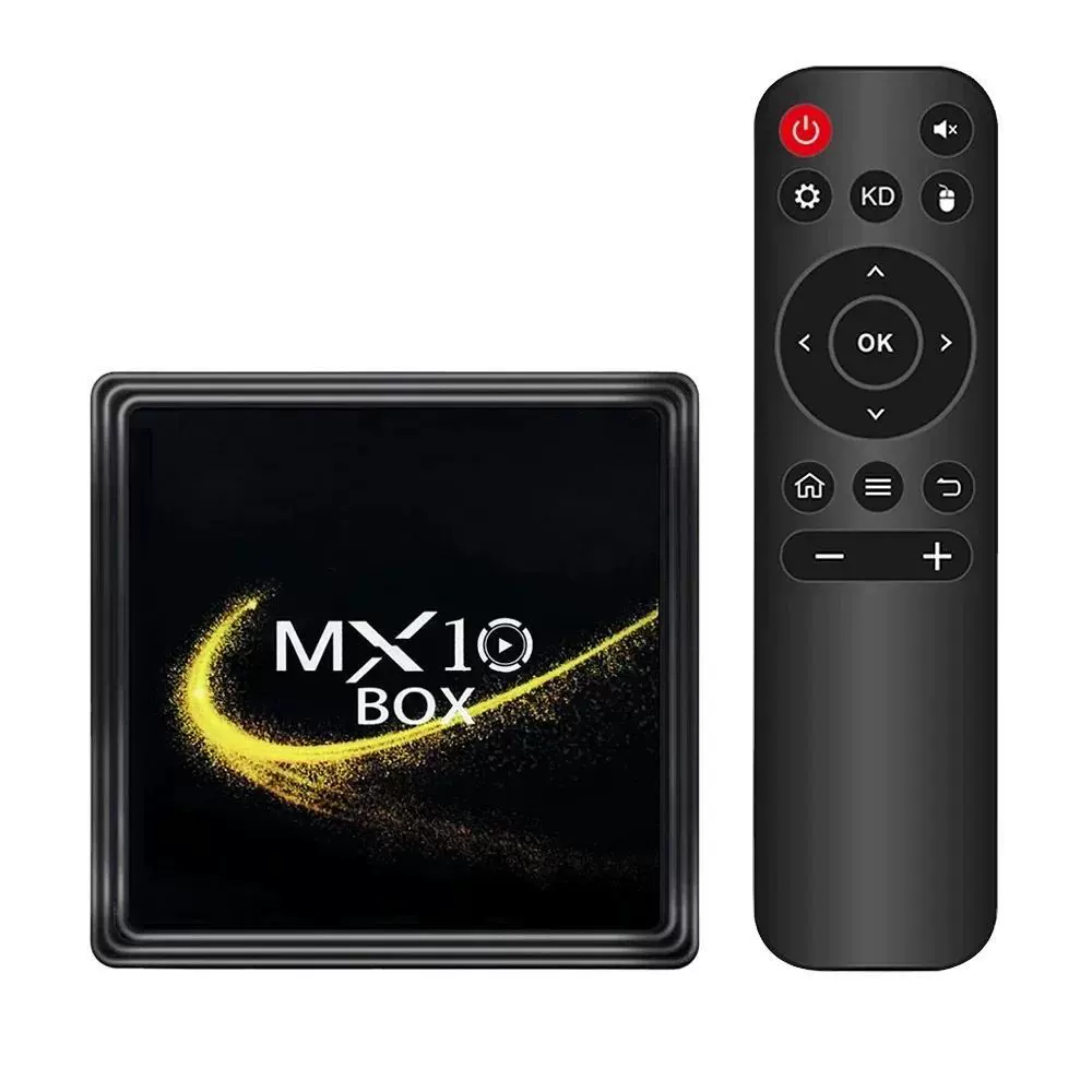 跨境 MX10 BOX Top Box Android 13 Bluetooth Network TV Player 4K 5G WIFI соединение
