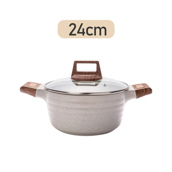 White, 24cm