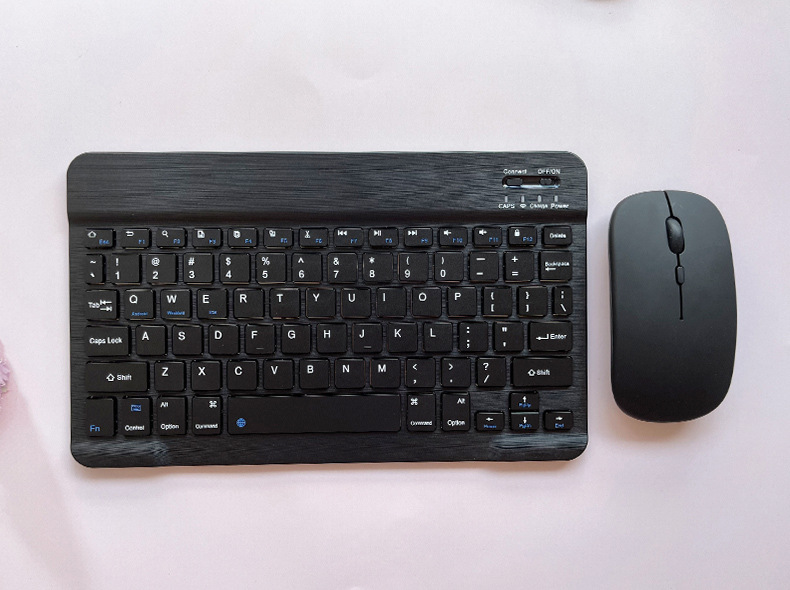蓝牙键盘ipad 键盘鼠标套装便携适用平板电脑磁吸马卡龙充电批发详情22