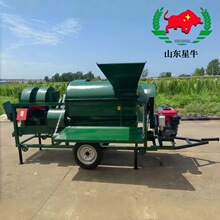 大型多功能脱粒机柴油玉米脱粒机谷子高粱大豆打粒机家用打棒子机
