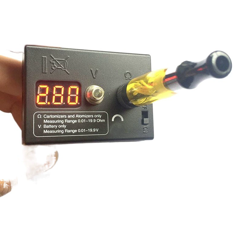 DIY распылитель тестер Измеритель сопротивления измеритель давления Омметр Измеритель сопротивления тестовый провод стол для сжигания